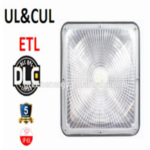 Appareils d&#39;éclairage imperméables extérieurs lumineux superbes extérieurs d&#39;auvent de la station service LED 80w 9600lm LED IP65